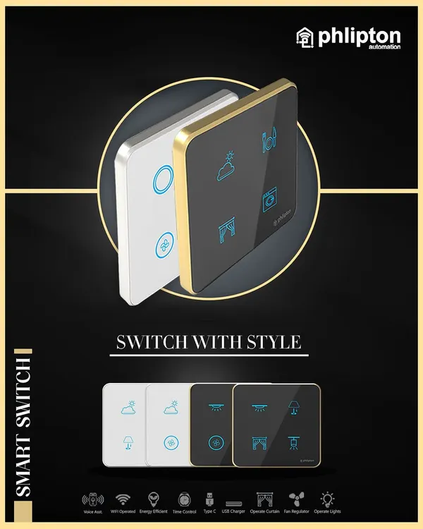 This is my LuxeRay Zigbee Glass Touch Panel, designed for style and stability. It features a toughened glass surface and CNC-cut metal bezels, offering a premium feel and reliable control over your lighting and scenes.