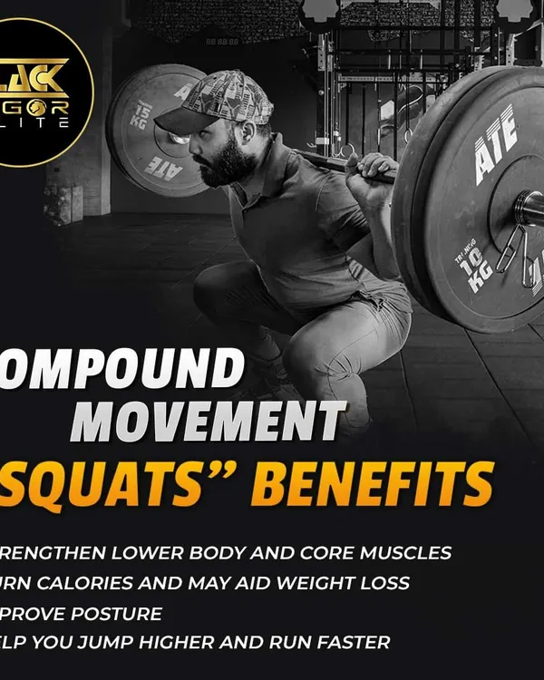 Learn the benefits of squats, a foundational compound movement. They strengthen your lower body and core, burn calories, and improve posture.