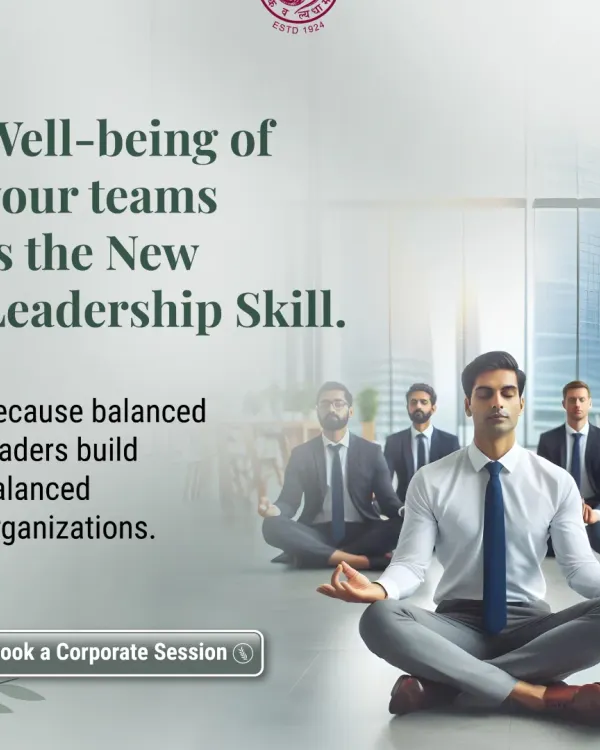 We believe the well-being of your teams is a critical leadership skill. Our programs are designed for senior teams and CXOs, focusing on conscious leadership through the scientific application of yoga and breathwork to build resilient and balanced organizations.
