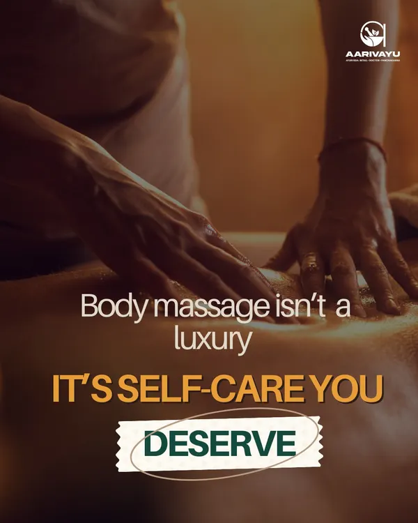We believe that regular body massage is an essential part of self-care. An Ayurvedic Abhyangam massage does more than just relax muscles; it nourishes the tissues, improves circulation, and calms the entire nervous system.