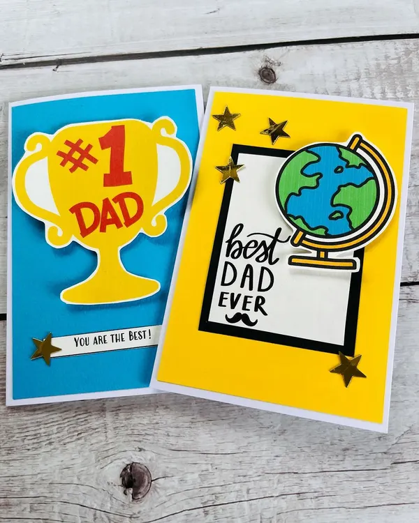 Here's our new launch for Father's Day! We have designs like the "#1 Dad" trophy and the "Best Dad Ever" globe to show your dad he means the world to you.