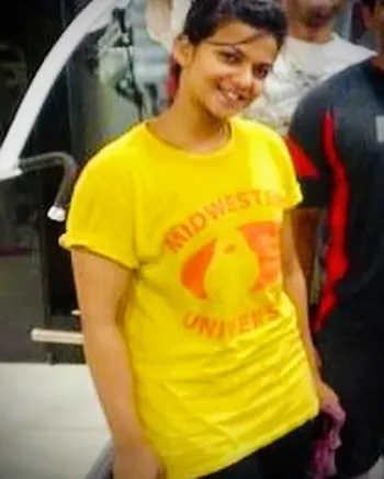 This picture is from 2010 when I first started going to the gym. I used to hide my body, but now I celebrate it. This transformation in mindset is what I hope to inspire in my clients.