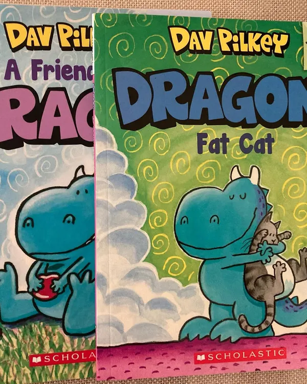 We're always adding new books! Here are some early chapter books from Dav Pilkey's Dragon series, perfect for children just starting to read on their own.