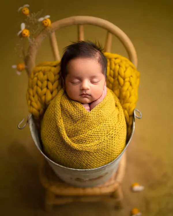 From wondering who you'd 'bee' to holding you in my arms. I used these cute felt bees from my own baby shower to create this special 'honey bee' theme for my son Caden.