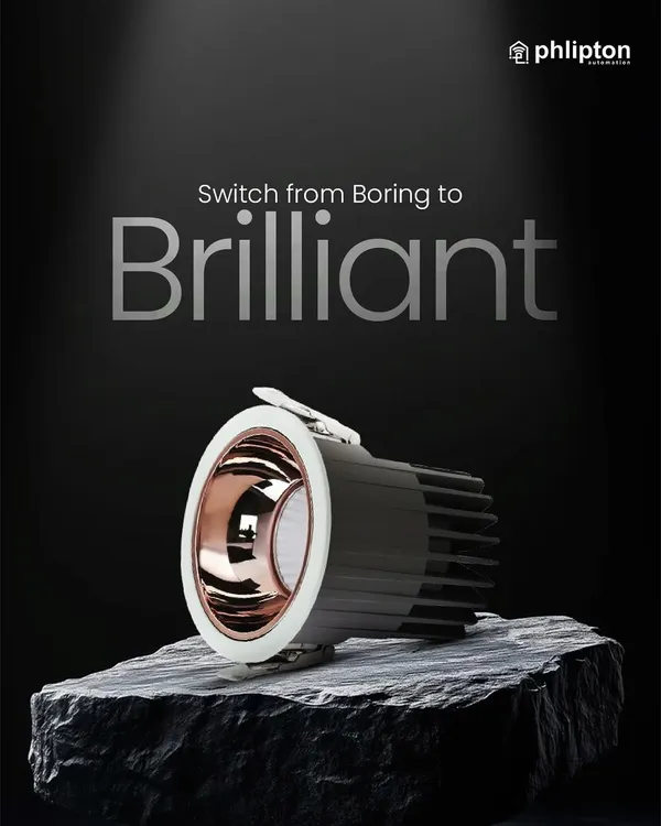 I help you switch from boring to brilliant. This image features one of my premium spotlights, which provides superior illumination and a sophisticated design to elevate your space.