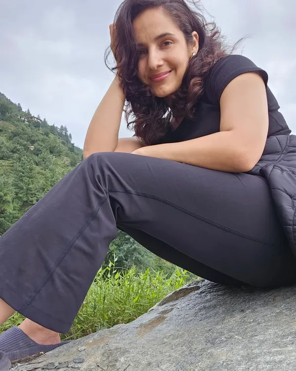 Feeling so content and grateful for this life. Sitting on a rock in the mountains, I reflect on all the ups and downs that have brought me to this moment of peace.