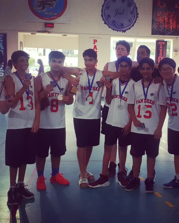 Our youth team proudly displays their medals after securing the second position in the ISACI Basketball tournament. We believe in nurturing young talent and providing them with a platform to compete and succeed from an early age.