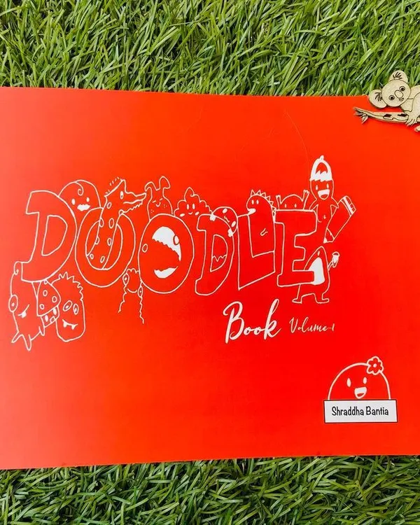 It's here. My very own Doodle Book, Volume 1. This book is packed with creative activities and is perfect for keeping little hands busy and imaginations running wild.