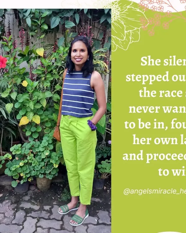 This post reflects my own journey. I stepped out of a race I never wanted to be in to find a more fulfilling path as a healer. It is a reminder that true success comes from following your soul's calling.