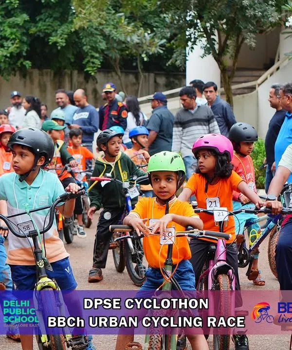 The future of Indian cycling starts here. I love seeing the focus and excitement on the faces of our youngest competitors at the BBCh Urban Cycling Race, ready for their first taste of competition.