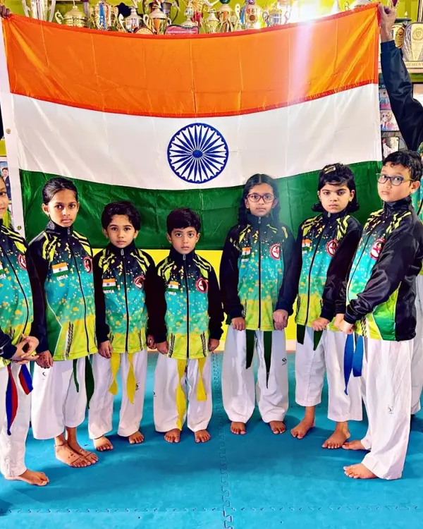 We believe in nurturing champions who not only excel on the mat but also represent our community with pride. Here is our NMFA team, ready to compete for Team India, showcasing the peak of dedication and spirit we instill in every student.