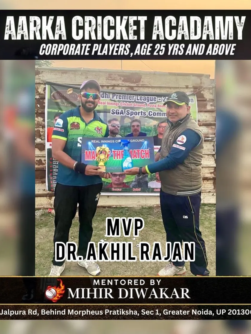 Corporate Cricket Championships in Greater Noida | Aarka Sports